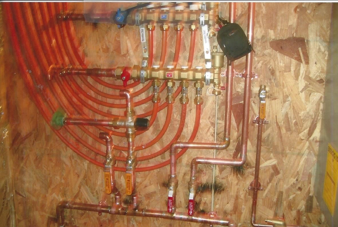 Radiant Heat Install 3